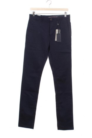 Pantaloni de bărbați Tommy Hilfiger, Mărime S, Culoare Albastru, 98% bumbac, 2% elastan, Preț 468,58 Lei