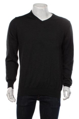 Мъжки пуловер Abacus, Размер XL, Цвят Сив, Мерино, Цена 75,00 лв.