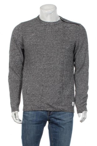 Мъжки пуловер Core By Jack & Jones, Размер L, Цвят Сив, Памук, Цена 53,00 лв.
