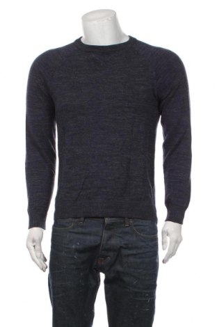 Мъжки пуловер H&M L.O.G.G., Размер S, Цвят Син, Цена 53,00 лв.