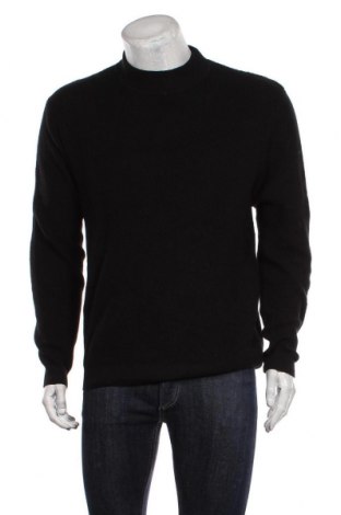 Мъжки пуловер House, Размер M, Цвят Черен, 70% памук, 30% полиестер, Цена 36,00 лв.