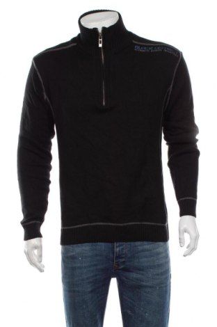 Мъжки пуловер Identic, Размер L, Цвят Черен, Памук, Цена 36,00 лв.