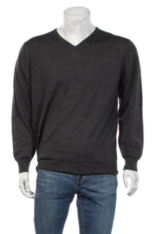 Мъжки пуловер Tailor & Son, Размер L, Цвят Сив, Вълна, Цена 36,00 лв.