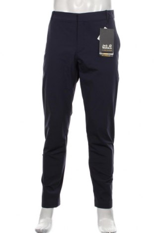 Мъжки спортен панталон Jack Wolfskin, Размер M, Цвят Син, 91% полиамид, 9% еластан, Цена 131,45 лв.