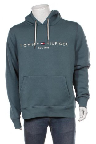 Pánska mikina  Tommy Hilfiger, Veľkosť XL, Farba Modrá, 64% bavlna, 36% polyester, Cena  61,55 €