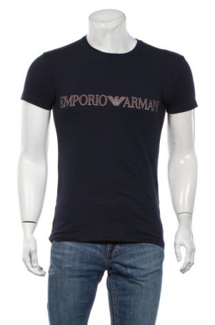 Мъжко бельо Emporio Armani Underwear, Размер L, Цвят Син, 95% памук, 5% еластан, Цена 109,92 лв.