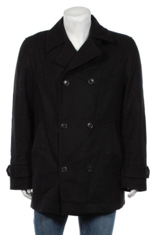 Ανδρικά παλτό, Μέγεθος XL, Χρώμα Μαύρο, 70% μαλλί, 30% πολυαμίδη, Τιμή 86,60 €