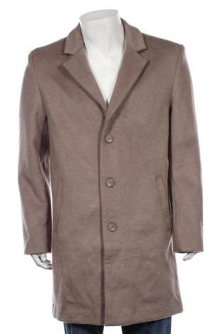 Pánský kabát  About You, Velikost L, Barva Béžová, 55% polyester, 42% vlna, 2% Polyacryl, 1% viskóza, Cena  1 552,00 Kč