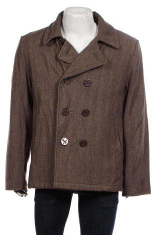 Мъжко палто Brandit, Размер XXL, Цвят Кафяв, 70% вълна, 30% вискоза, Цена 68,00 лв.