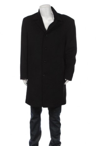 Мъжко палто Rochas, Размер L, Цвят Черен, 70% вълна, 30% вискоза, Цена 488,00 лв.
