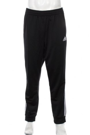 Pantaloni trening de bărbați Adidas, Mărime XL, Culoare Negru, Poliester, Preț 233,39 Lei