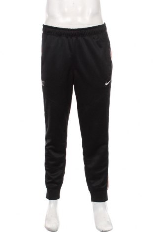 Pantaloni trening de bărbați Nike, Mărime M, Culoare Negru, Poliester, Preț 215,30 Lei