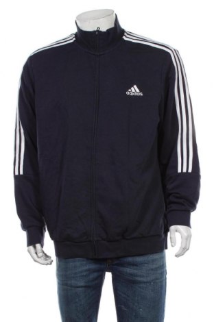 Ανδρική αθλητική ζακέτα Adidas, Μέγεθος XL, Χρώμα Μπλέ, Τιμή 46,39 €