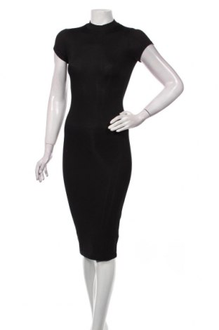 Šaty  Gina Tricot, Veľkosť S, Farba Čierna, 97% polyester, 3% elastan, Cena  25,52 €