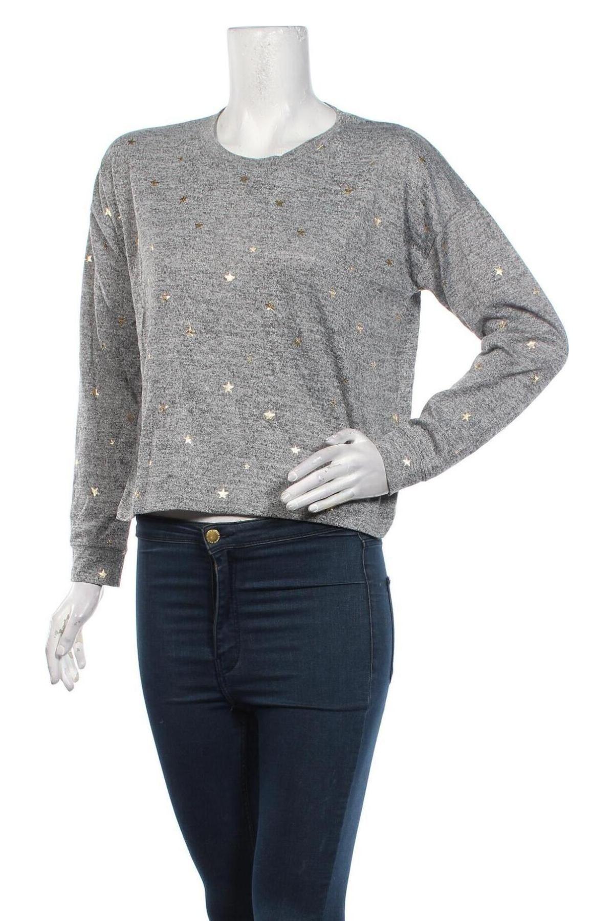 Γυναικεία μπλούζα Brilliant, Μέγεθος M, Χρώμα Γκρί, Τιμή 21,65 €