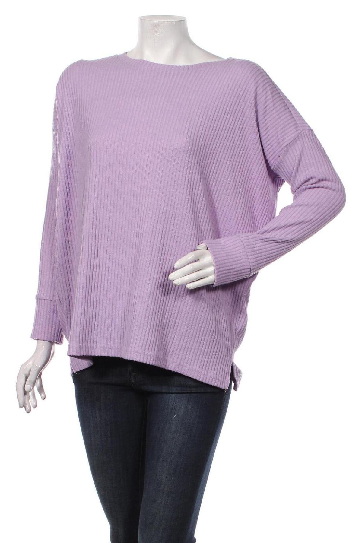 Γυναικεία μπλούζα VRS, Μέγεθος XS, Χρώμα Βιολετί, Τιμή 21,65 €