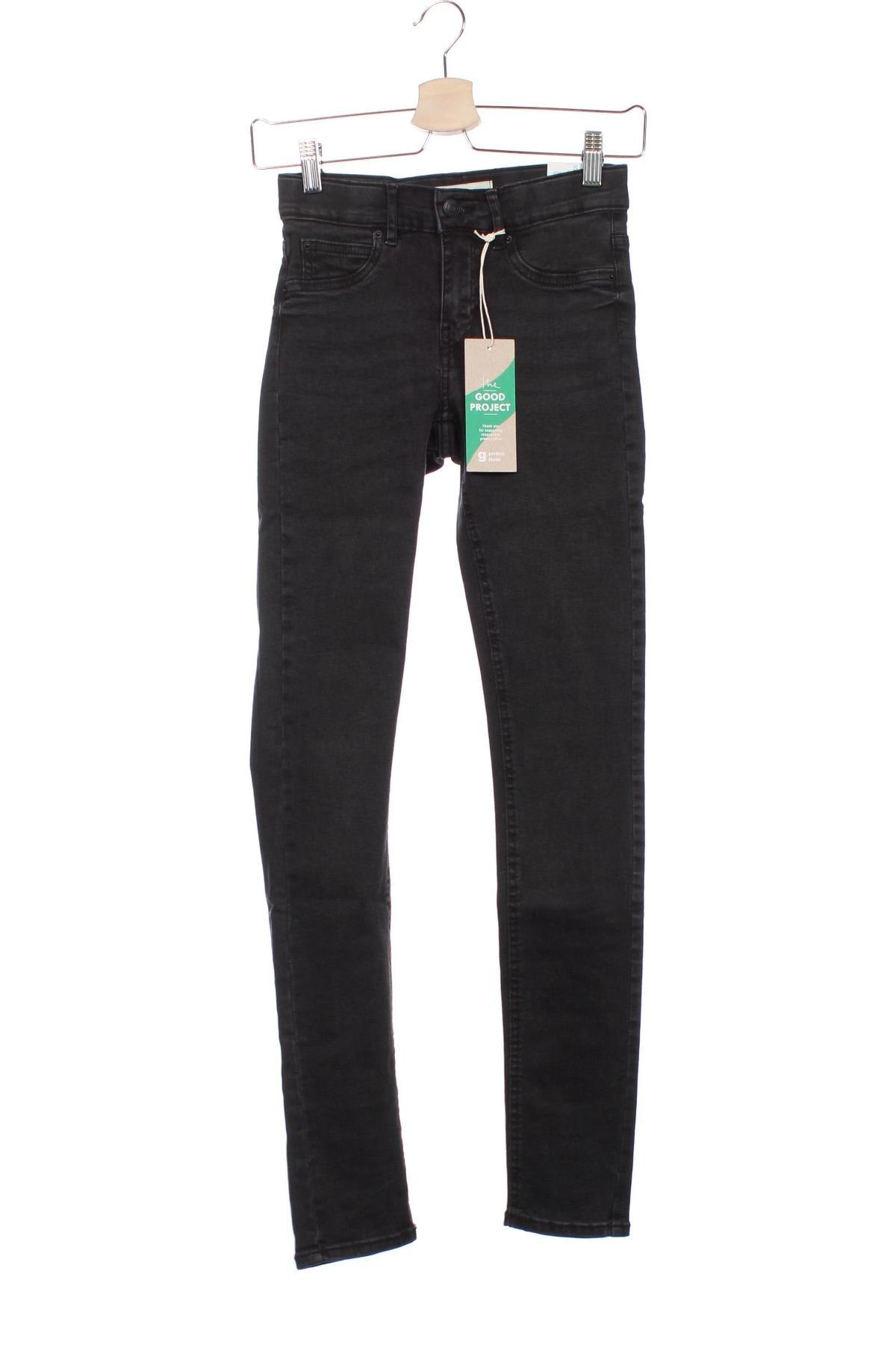 Дамски дънки Perfect Jeans By Gina Tricot, Размер S, Цвят Черен, Цена 27,65 лв.