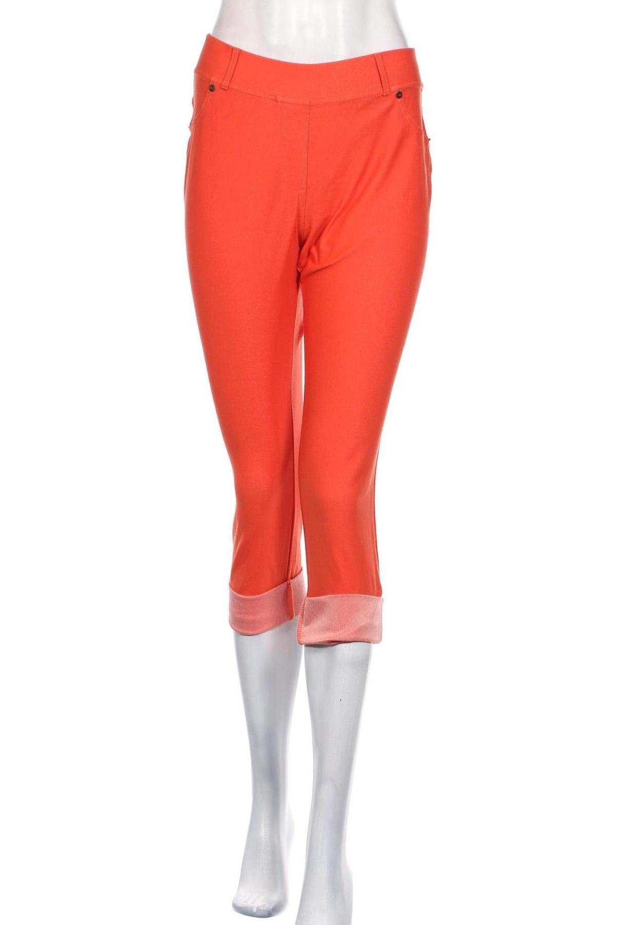 Γυναικείο παντελόνι Helena Vera, Μέγεθος S, Χρώμα Πορτοκαλί, Τιμή 7,19 €