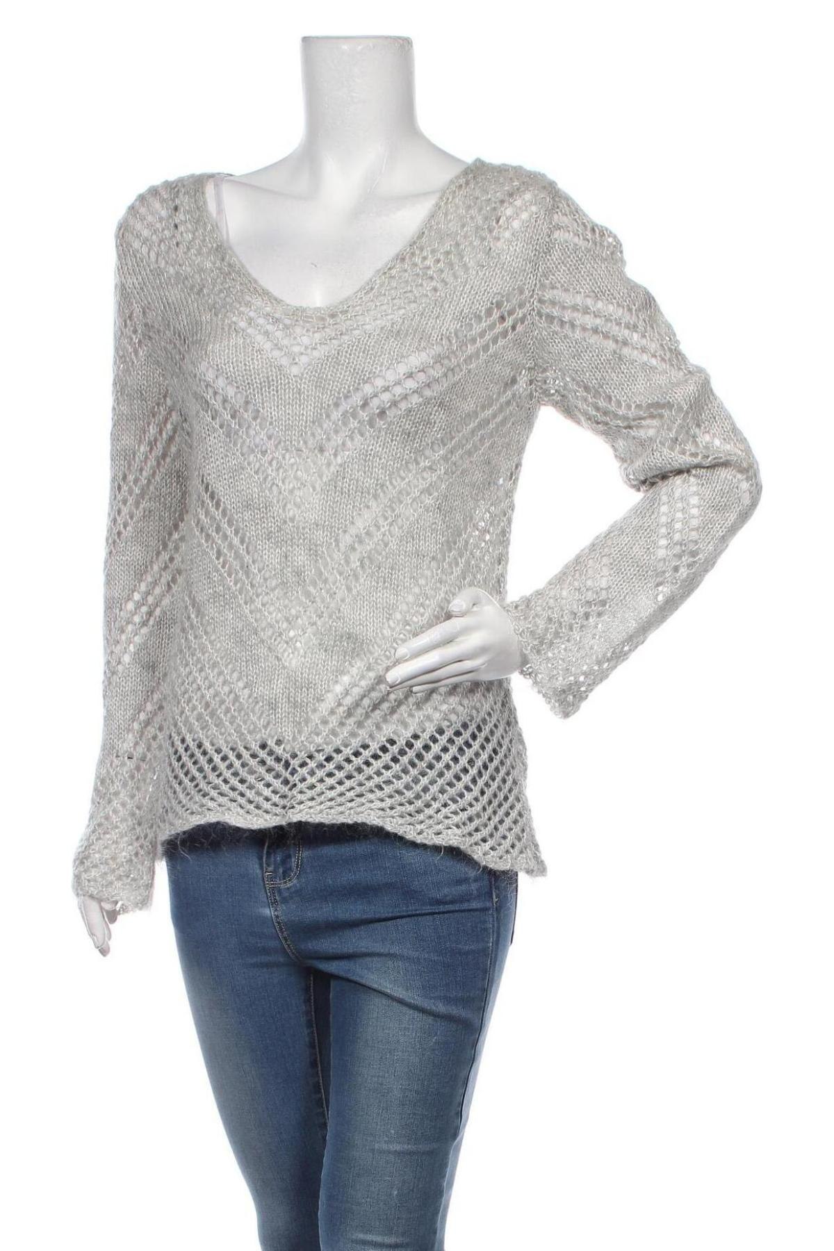 Γυναικείο πουλόβερ H&M, Μέγεθος L, Χρώμα Γκρί, Τιμή 32,78 €