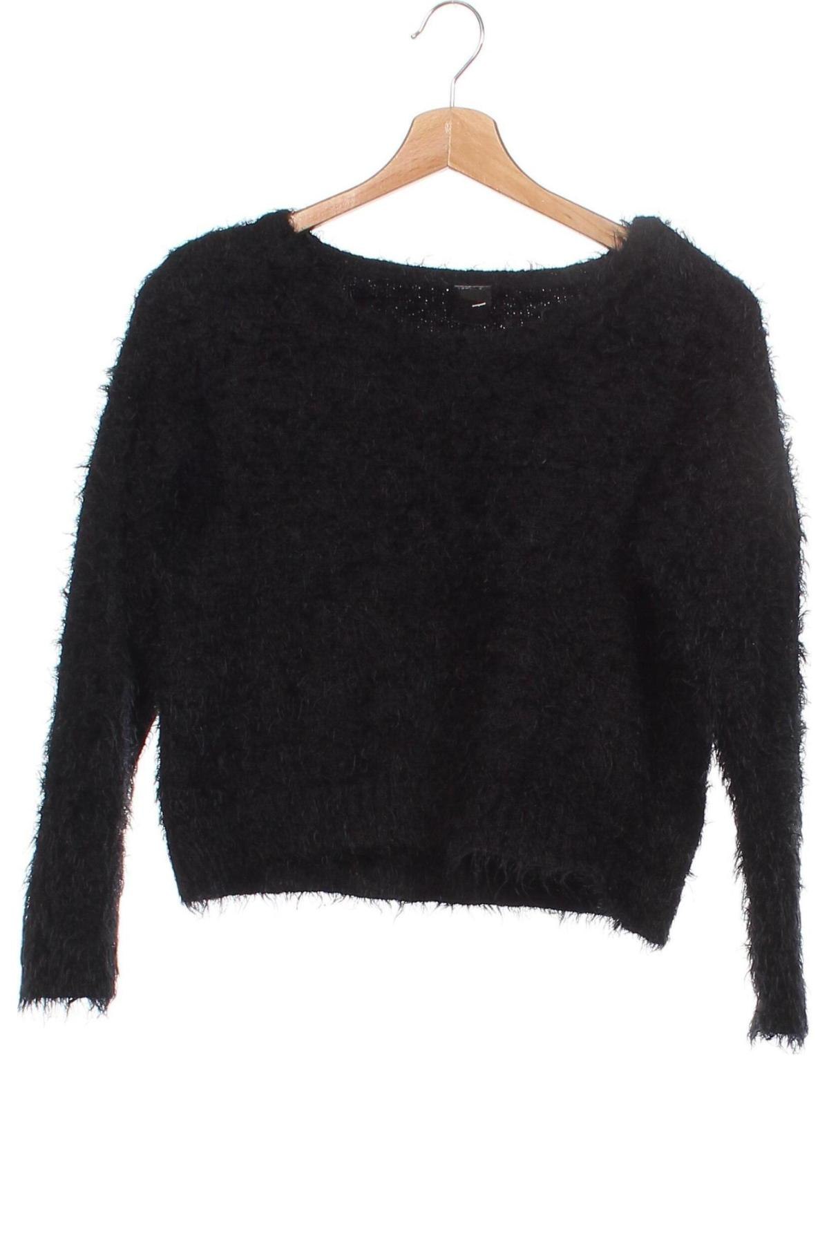 Детски пуловер Ellos, Размер 10-11y/ 146-152 см, Цвят Черен, Цена 26,00 лв.