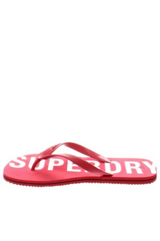 Γυναικείες παντόφλες Superdry, Μέγεθος 46, Χρώμα Κόκκινο, Τιμή 6,18 €