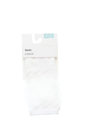 Κάλτσες Lindex, Μέγεθος S, Χρώμα Λευκό, Τιμή 10,82 €