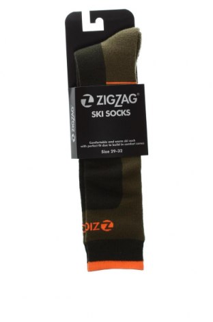 Socken ZigZag, Größe 5-6y/ 116-122 cm, Farbe Grün, Preis 14,95 €