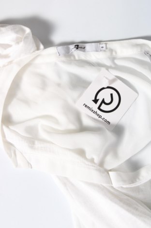 Γυναικεία μπλούζα 7 For All Mankind, Μέγεθος S, Χρώμα Λευκό, Τιμή 54,43 €