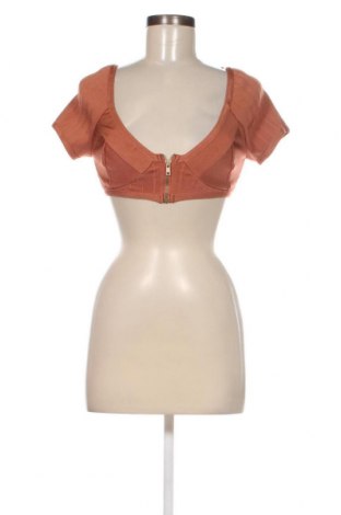 Дамска блуза ASOS, Размер M, Цвят Кафяв, Цена 5,76 лв.