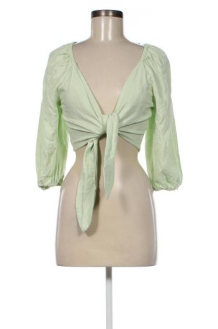 Γυναικεία μπλούζα Amisu, Μέγεθος S, Χρώμα Πράσινο, Τιμή 2,47 €