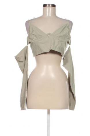 Γυναικεία μπλούζα Extro & Vert, Μέγεθος L, Χρώμα Πράσινο, Τιμή 2,60 €