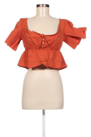 Дамска блуза Fashion Union, Размер XXS, Цвят Оранжев, Цена 5,76 лв.