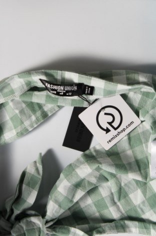 Γυναικεία μπλούζα Fashion Union, Μέγεθος M, Χρώμα Πράσινο, Τιμή 5,20 €