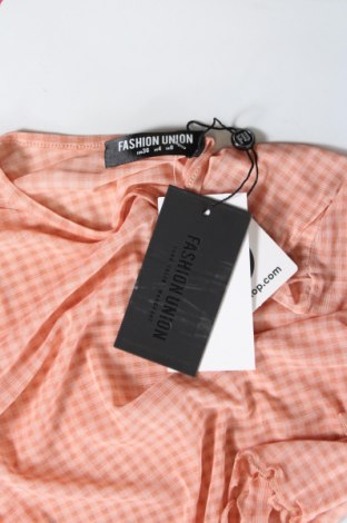 Дамска блуза Fashion Union, Размер S, Цвят Розов, Цена 5,76 лв.