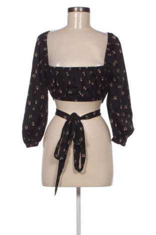 Дамска блуза Fashion Union, Размер S, Цвят Черен, Цена 6,48 лв.