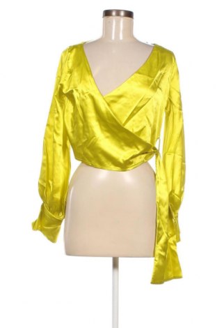 Дамска блуза Femme Luxe, Размер S, Цвят Зелен, Цена 31,00 лв.