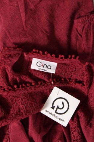 Дамска блуза Gina, Размер S, Цвят Червен, Цена 18,82 лв.