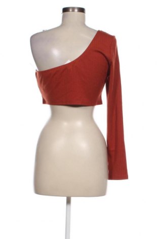 Дамска блуза Glamorous, Размер L, Цвят Кафяв, Цена 5,04 лв.