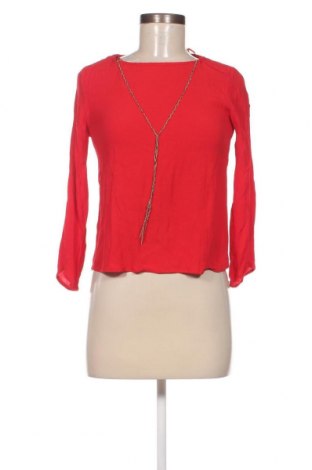 Дамска блуза Mango, Размер XS, Цвят Червен, Цена 19,99 лв.