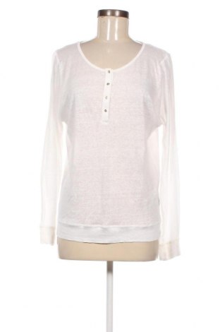 Дамска блуза Massimo Dutti, Размер L, Цвят Екрю, Цена 27,20 лв.