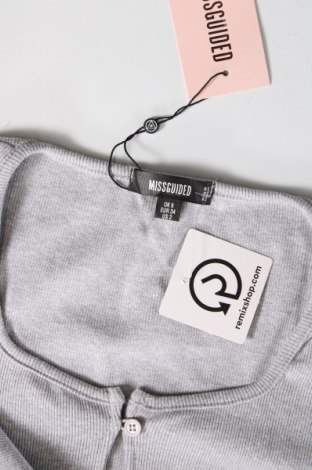 Γυναικεία μπλούζα Missguided, Μέγεθος XS, Χρώμα Μπλέ, Τιμή 2,99 €