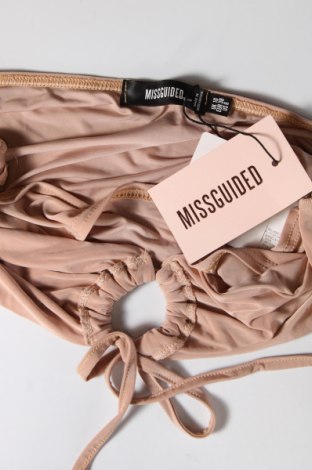 Γυναικεία μπλούζα Missguided, Μέγεθος M, Χρώμα  Μπέζ, Τιμή 2,40 €