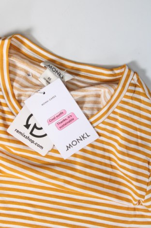 Γυναικεία μπλούζα Monki, Μέγεθος XS, Χρώμα  Μπέζ, Τιμή 3,25 €