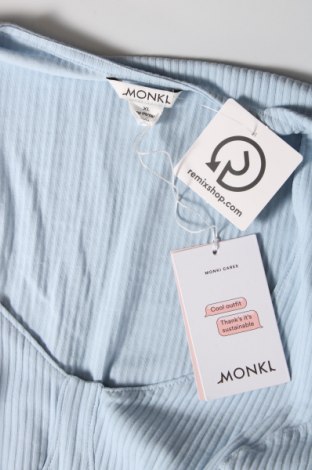 Дамска блуза Monki, Размер XL, Цвят Син, Цена 26,00 лв.