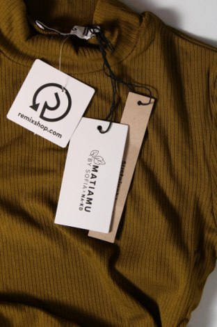 Γυναικεία μπλούζα NA-KD, Μέγεθος XS, Χρώμα Πράσινο, Τιμή 3,71 €