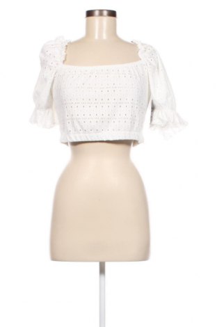 Γυναικεία μπλούζα Nly Trend, Μέγεθος L, Χρώμα Λευκό, Τιμή 3,04 €