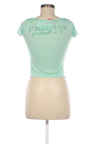 Γυναικεία μπλούζα Nolita Pocket, Μέγεθος XS, Χρώμα Πράσινο, Τιμή 4,70 €