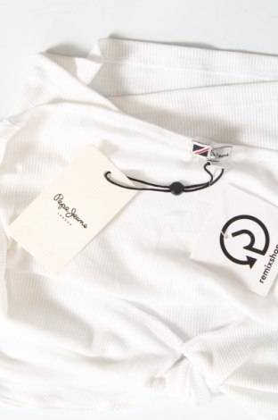 Γυναικεία μπλούζα Pepe Jeans, Μέγεθος S, Χρώμα Λευκό, Τιμή 9,46 €