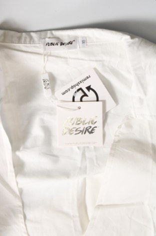 Damen Shirt Public Desire, Größe M, Farbe Weiß, Preis 2,40 €