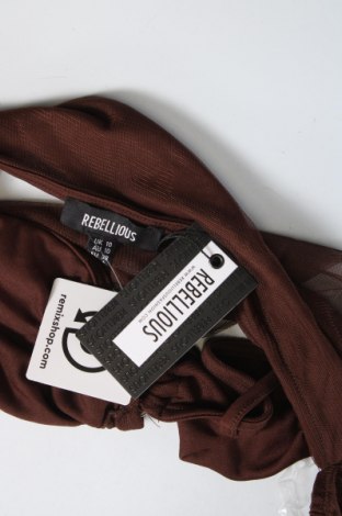 Γυναικεία μπλούζα Rebellious, Μέγεθος M, Χρώμα Καφέ, Τιμή 3,36 €